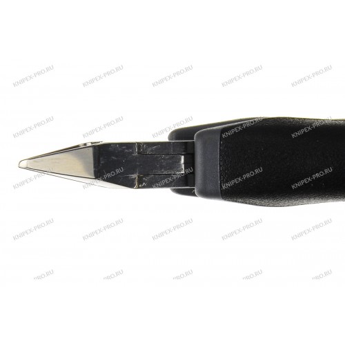 Кусачки, Knipex 77 42 11 5ESD, для электроники, полированные, двухкомпонентные чехлы, антистатические ESD, 115 mm, KN-7742115ESD