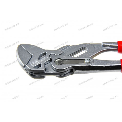 Клещи переставные-гаечный ключ Knipex 86 03 180, с однокомпонентными ручками, хромированные, 180 mm, KN-8603180