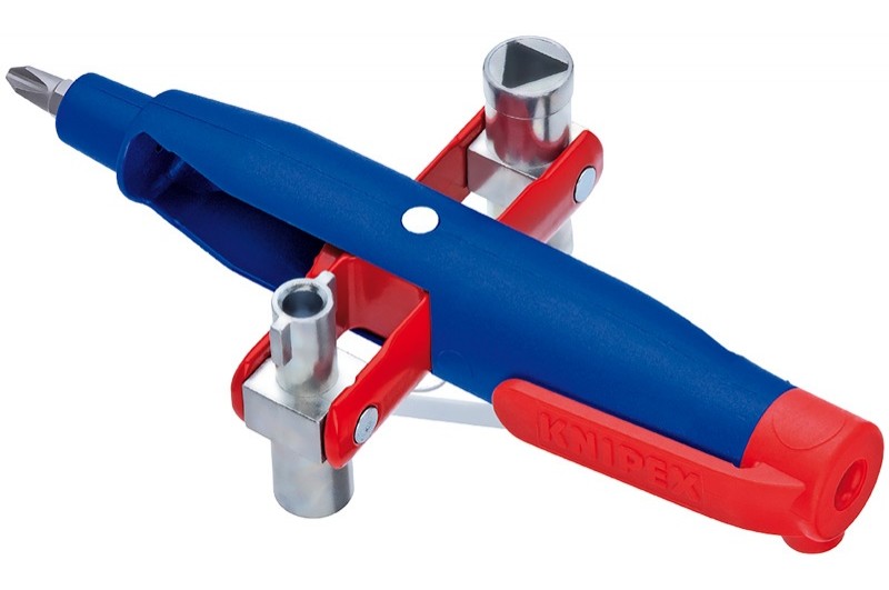 Ключ для электрошкафов Knipex 00 11 07, штивтовой, пластик усиленный стекловолокном, 145 mm, KN-001107