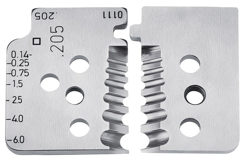 Комплект запасных ножей Knipex 12 19 06, для инструмента 12 12 06, KN-121906