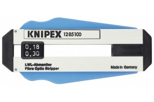 Стриппер Knipex 12 85 10 0SB для снятия изоляции с оптоволоконных кабелей, 0, 18; 0, 30 мм, KN-1285100SB