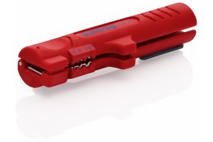 Стриппер Knipex 16 64 12 5SB для снятия изоляции с плоского и круглого кабеля, ⌀ 4, 0 - 13, 0 mm, KN-1664125SB