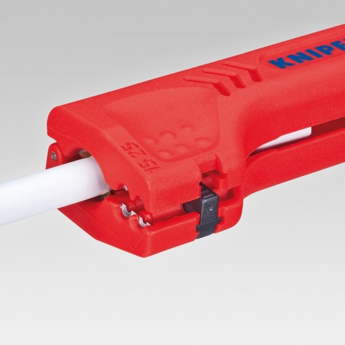 Стриппер Knipex 16 90 13 0SB для снятия изоляции с круглых кабелей типа NYM, ⌀ 8, 0 - 13, 0 mm, KN-1690130SB Стриппер Knipex 16 90 13 0SB для снятия изоляции с круглых кабелей типа NYM, ⌀ 8, 0 - 13, 0 mm, KN-1690130SB