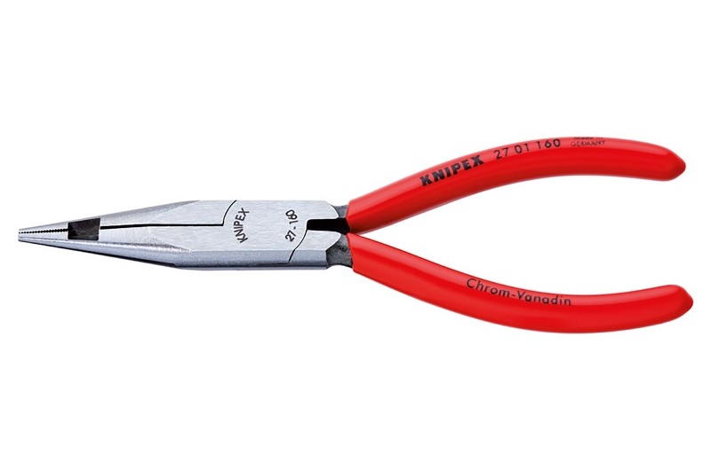 Плоскогубцы Knipex 27 01 160, для телефониста, с режущими кромками в средней части, 160mm, KN-2701160 Плоскогубцы Knipex 27 01 160, для телефониста, с режущими кромками в средней части, 160mm, KN-2701160