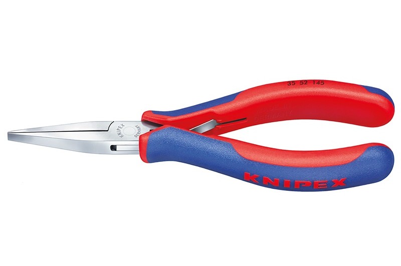 Плоскогубцы Knipex 35 52 145, для электроники, коробчатый шарнир, зеркально полированные, 140 мм, KN-3552145 Плоскогубцы Knipex 35 52 145, для электроники, коробчатый шарнир, зеркально полированные, 140 мм, KN-3552145