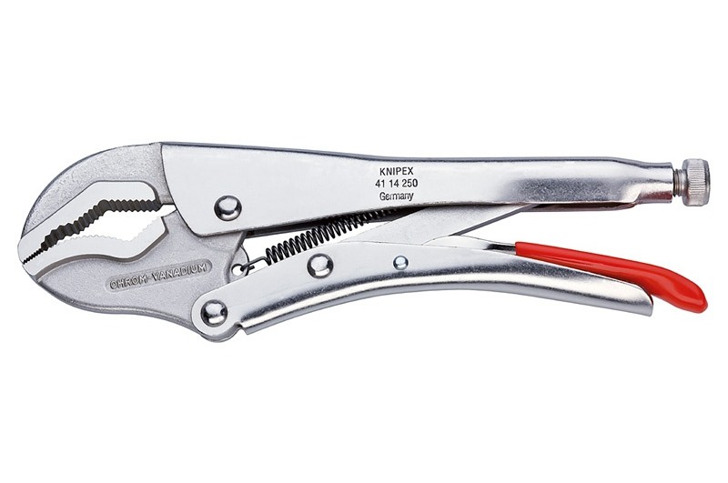 Клещи Knipex 41 14 250, зажимные, оцинкованные, 250 мм, KN-4114250