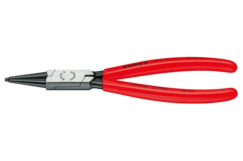 Щипцы Knipex 44 11 J0, для стопорных колец (внутренних), чернёные, для отверстий ⌀ 8-13 мм, KN-4411J0 Щипцы Knipex 44 11 J0, для стопорных колец (внутренних), чернёные, для отверстий ⌀ 8-13 мм, KN-4411J0