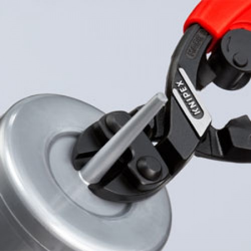 Болторез Knipex 72 62 200, CoBolt® изогнутая головека под углом ∡20°, фосфатированный, без фаски, 200 mm, KN-7262200