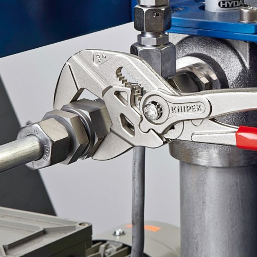 Клещи переставные-гаечный ключ Knipex 86 06 250, диэлектрические VDE 1000V, хромированные, 250 mm, KN-8606250 Клещи переставные-гаечный ключ Knipex 86 06 250, диэлектрические VDE 1000V, хромированные, 250 mm, KN-8606250