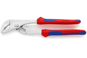 Клещи переставные Knipex 89 05 250, с гребенчатым шарниром, хромированные, с двухкомпонентными ручками, 250 mm, KN-8905250