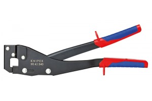 Просечные клещи Knipex 90 42 340, для профилей, макс. 1, 2 (2 x 0, 6) mm, 340 mm, KN-9042340