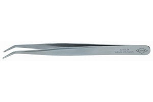 Пинцет Knipex 92 02 54, захватный прецизионный, нержавеющая немагнитная сталь, ∡45°, 120 mm, KN-920254