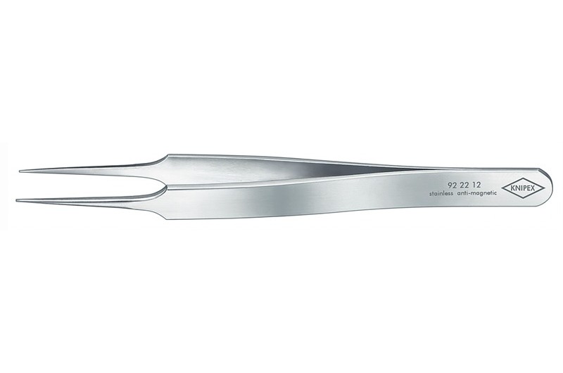 Пинцет Knipex 92 22 12, захватный прецизионный, нержавеющая немагнитная сталь, 105 mm, KN-922212 Пинцет Knipex 92 22 12, захватный прецизионный, нержавеющая немагнитная сталь, 105 mm, KN-922212