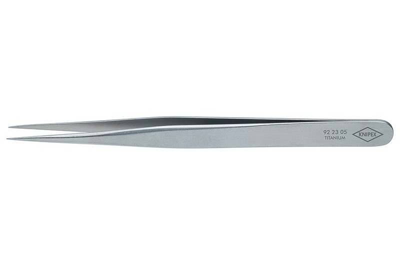 Пинцет Knipex 92 23 05, захватный прецизионный, титан, кислотостойкий, 120 mm, KN-922305