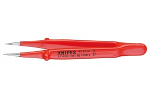 Пинцет Knipex 92 27 61, диэлектрический VDE 1000V, 130 mm, KN-922761