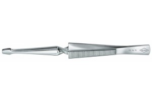 Пинцет Knipex 92 94 91, с перекрещивающимися губками, никелерованный, 160 mm, KN-929491