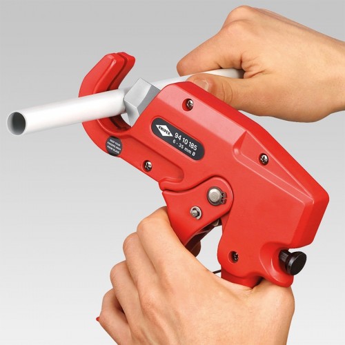 Труборез Knipex 94 10 185, для пластмассовых труб, ⌀ 6, 0 - 35, 0 mm, KN-9410185