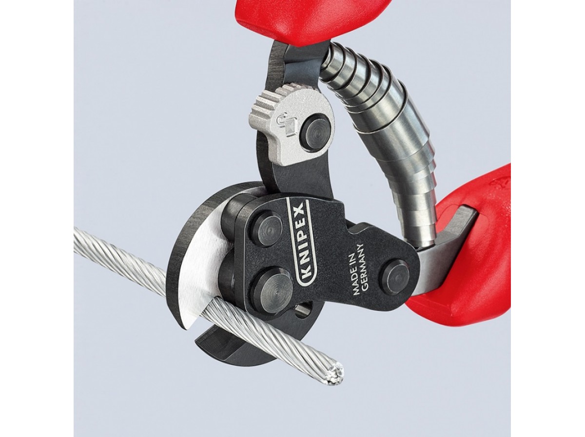 Купить Тросокус Knipex 95 62 16 0SB, рычажный, с двухкомпонентными ...