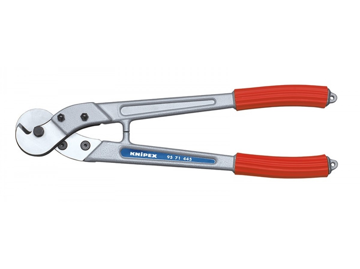 ゆ Купить Тросорез Knipex 95 71 445, алюминиевые ручки, ⌀ троса 10