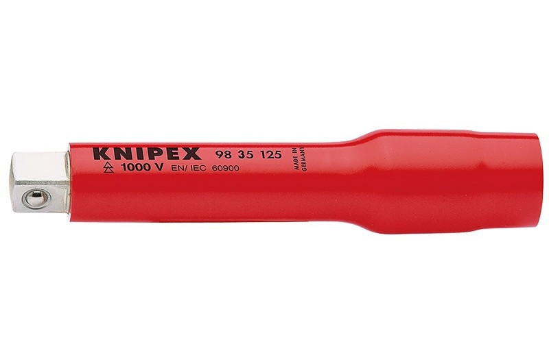 Удлинитель Knipex 98 35 125, изолированный VDE 1000V, 3/8, 125 mm, KN-9835125