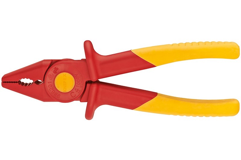 Плоскогубцы Knipex 98 62 01, пластмассовые, диэлектрические VDE 1000V, 180 mm, KN-986201